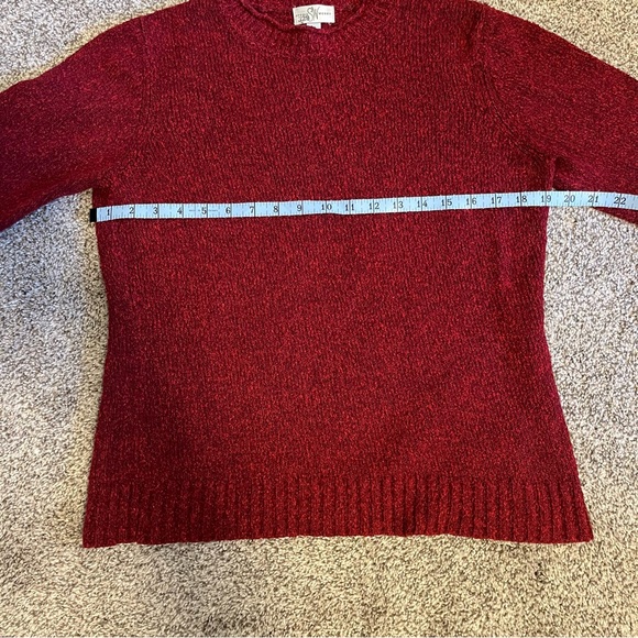 Studio Works Red Sweater - Picture 5 of 9